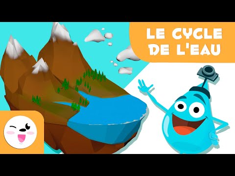 Le cycle de l'eau pour les enfants - Qu'est-ce que le cycle de l'eau - Pourquoi pleut-il