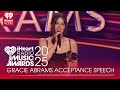 Gracie Abrams Accepts The Breakthrough Artist Of The Year Award At The 2025 IHeartRadio Music Awards