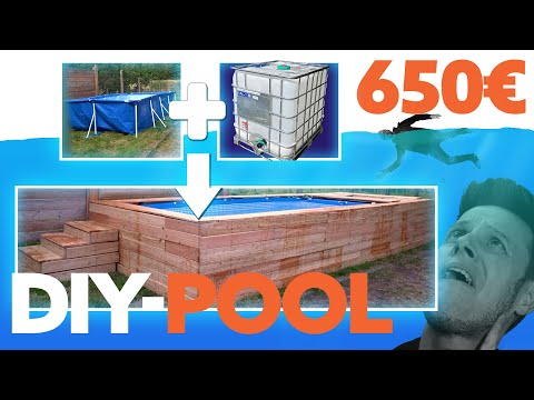 Pool-OASE für 650€ selber bauen - mit WHIRLPOOL!