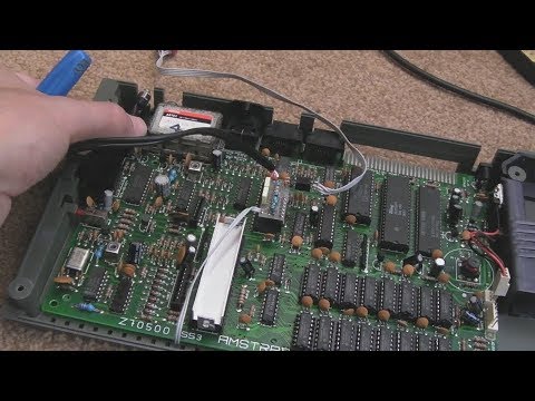 Sinclair ZX Spectrum +2 Stereo Audio Mod