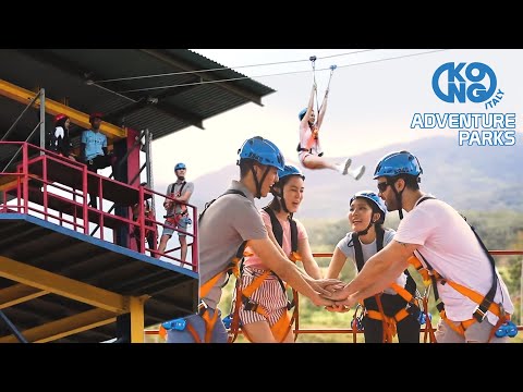 Having fun in Malaysian Adventure parks with KONG EQUIPMENT!