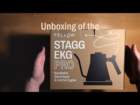 Fellow Stagg EKG Pro electric kettle Unboxing