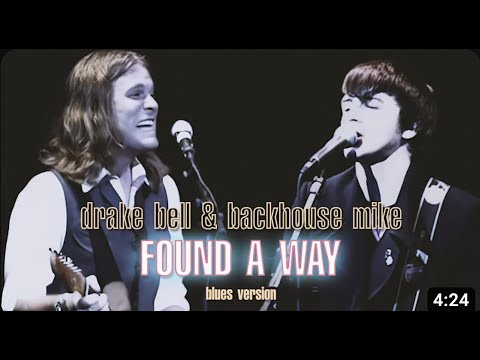 Drake Bell & Backhouse Mike - Found A Way | Blues Version (created with A.I) #ai