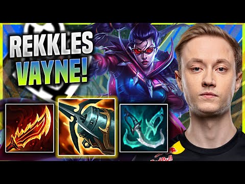REKKLES IS A BEAST WITH VAYNE! - G2 Rekkles Plays Vayne ADC vs Kai'sa! | Challenger TV