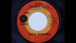 Jean Shepard - Seven Lonely Days (Capitol 2585)