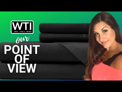 Hotel Sheets Direct Black Sheet Sets - WTI product video review