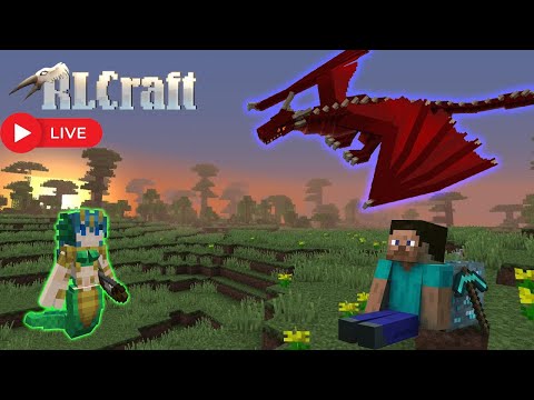 Ultimate Challenge: Beating RLCraft Without Dying LIVE