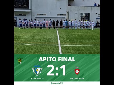 Highlights | Resumo: FC Parada U15 2-1 GRD Rans U15B (AF Porto Jun.C 2ªD S8 22/23 #21)