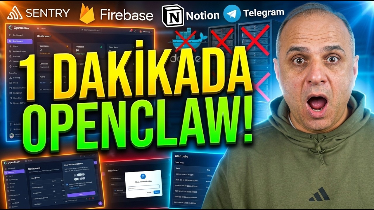 OpenClaw'u 10 Saniyede Kurdum ve Kendi Hatasını Düzeltti