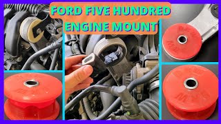 Ford 500 Top Engine Mount Install -Polyurethane