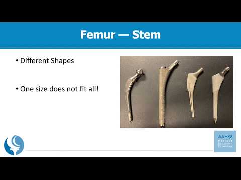 What is my hip replacement made of?