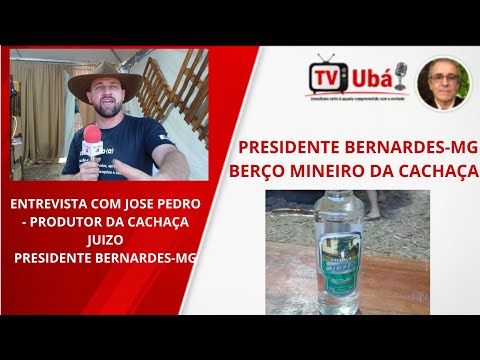 Presid. Bernardes-MG -"NOTICIAS DA CIDADE"-43a. FESTA DA CANA - CACHAÇA JUIZO-ENTREVISTA JOSE PEDRO