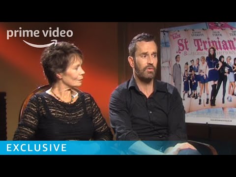 Funny Rupert Everett and Celia Imrie talk St Trinians 2 | Prime Video