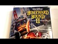 Homeward Bound Walt Disney VHS Movie Collection