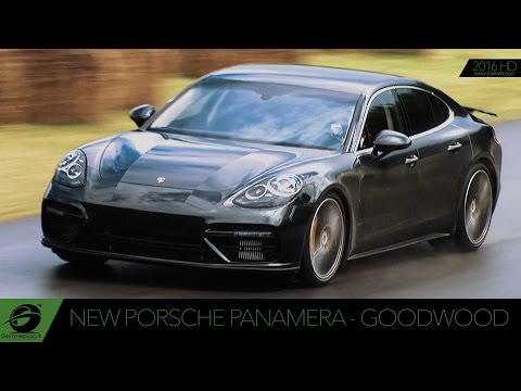 NEW 2017 Porsche Panamera TEST DRIVE by Patrick Dempsey @ Goodwood