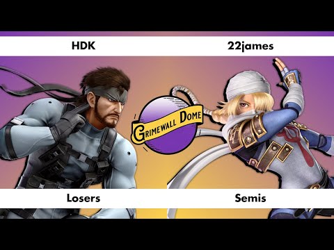 22james (Sheik) vs HDK (Snake) HDR The Grimewall Dome Losers Semis