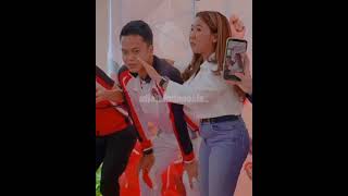 TIKTOK Ginting di cium kiki Syaputri BIKIN GELI #shorts #badminton #bulutangkis #ginting #atlet #bwf