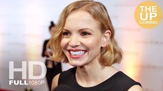 Kate Phillips on The Aftermath, Peaky Blinders 5, Downton Abbey film at premiere video