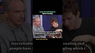 Linus Torvalds Rejects Water Cooling #shorts #linux #programming #knowledge