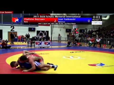 Schultz Freestyle 96kg Final Vladislav Baytsaev (RUS) vs. Ivan Yankouski (BLR)