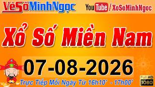 XSMN Minh Ngọc - Trực tiếp Xổ Số Miền Nam - KQXS Miền Nam ngày 07/08/2026, KQXS Hôm Nay, XSTT, XSKT