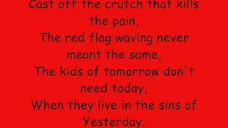 Billy Talent Red Flag Lyrics
