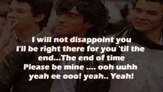 Karaoke Please be mine Jonas Brothers Instrumental