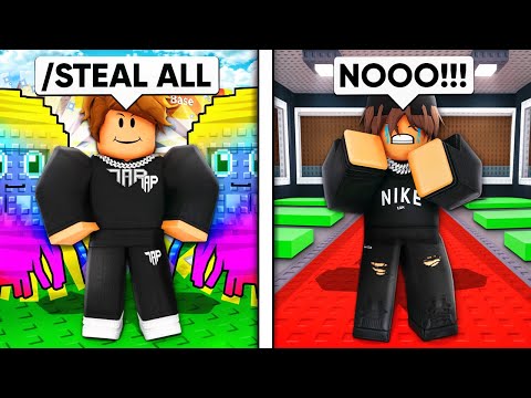 I Secretly CHEATED with ADMIN COMMANDS in Steal a Brainrot!