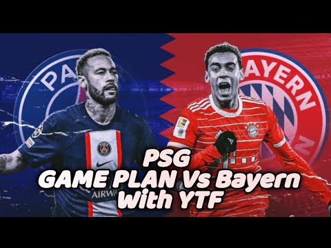 PSG's Game Plan vs Bayern Munich | UCL RO16 | #youtube #viral #trending