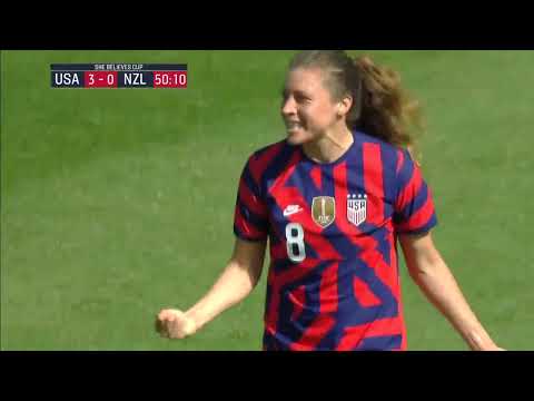 USWNT vs. New Zealand: 1:00 Highlights - Feb. 20, 2022