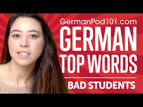 Learn The Most Useful Words in German