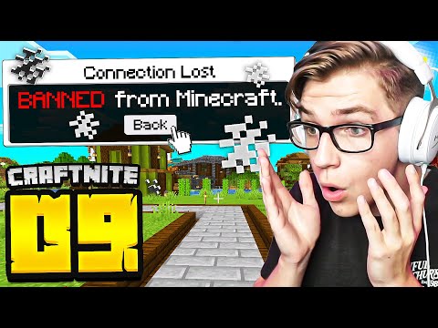 Craftnite 2: Episode 9 - THE SERVER SHUT DOWN ON ME...