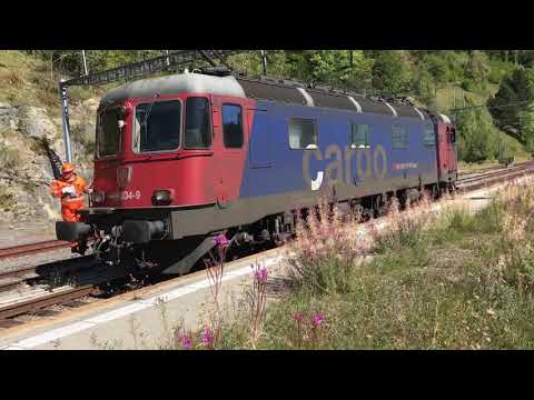 Bilderbogen aus dm Grenzbahnnhof Vallorbe