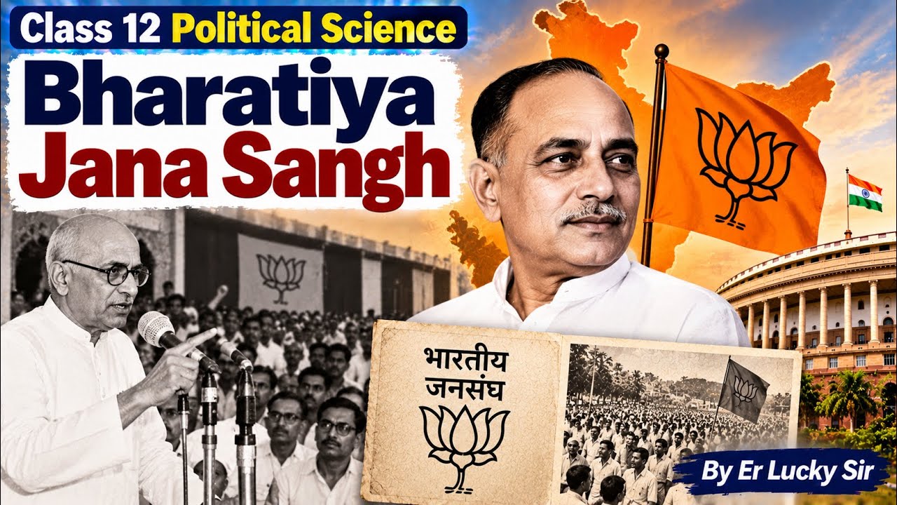 Bharatiya Jana Sangh   Class 12 Political Science - Chapter 2 Era of one party dominance