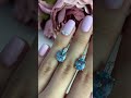 Серебряные серьги с топазом 5.902ct