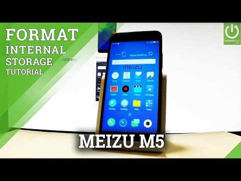 How to Format Internal Storage in MEIZU M5 - Format / Delete Data
