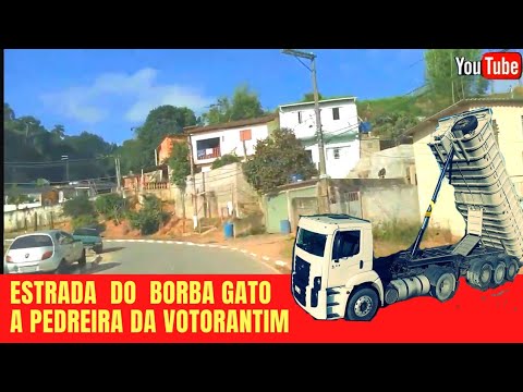 Estrada do Borba Gato a pedreira Votorantim