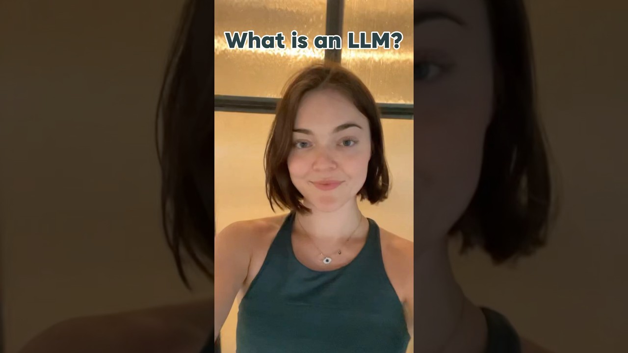 LLMs (Large Language Models) explained! #chatgpt #learnai #ai #llm #demystifyai #shorts