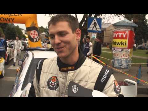 Rafał Grzesiński | Mitsubishi Lancer VS | GSMP Korczyna 2013 wywiad po sobocie