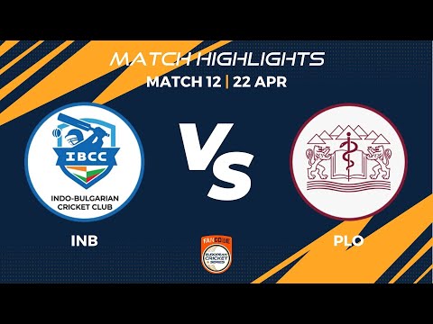 Match 12 - INB vs PLO | Highlights | FanCode ECS Bulgaria, 2022 Day 5 | ECS22.108
