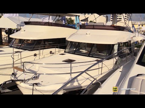 2021 Beneteau Swift Trawler 41 Walkaround Tour - 2020 Fort Lauderdale Boat Show