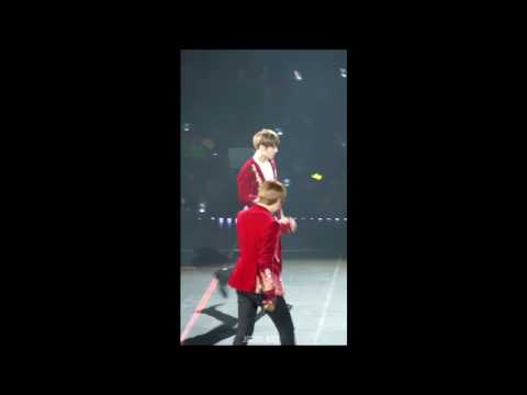 170324 BTS Wings Tour in Newark - Run [FANCAM Jungkook Focus]