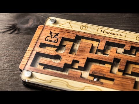 Minotaurus maze with pair of balls.