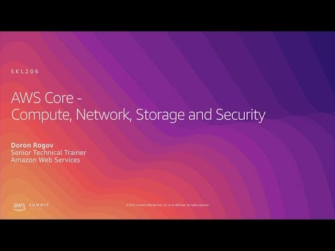 AWS Summit Tel Aviv 2019 | AWS Core - Compute, Network, Storage and Security