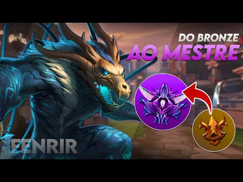 FENRIR JUNGLER, ENTREM NA MOCHILA DO FENRIR AUTO ATTACK - ⚡ Smite BR Conquista Bronze ao Mestre