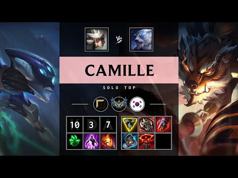 Camille Top vs Volibear - KR Challenger Patch 25.09