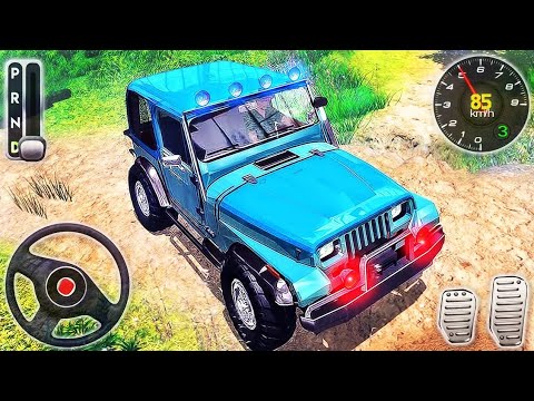Offroad SUV Jeep Driving Simulator - 4x4 Prado Luxury Stunts Hill Driver - Android GamePlay