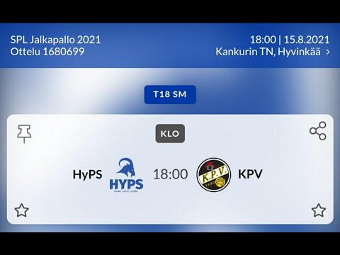 T18 SM HyPS -  KPV - 15/08/2021 Live