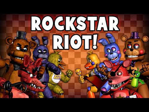 Freddy Fazbear and Friends "Rockstar Riot"
