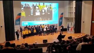 Consegnato il Discobolo al Merito CSI